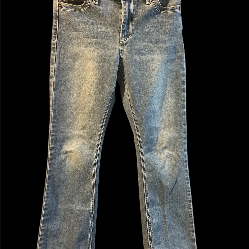 Classic Blue Bootcut Jeans for Women